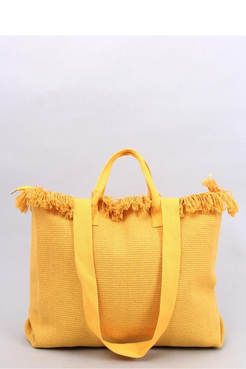Torba plażowa boho z frędzlami VIBES ŻÓŁTA - Inello Inello Torba plażowa boho z frędzlami VIBES ŻÓŁTA - Inello Inello