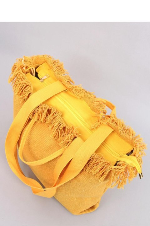 Torba plażowa boho z frędzlami VIBES ŻÓŁTA - Inello Inello Torba plażowa boho z frędzlami VIBES ŻÓŁTA - Inello Inello