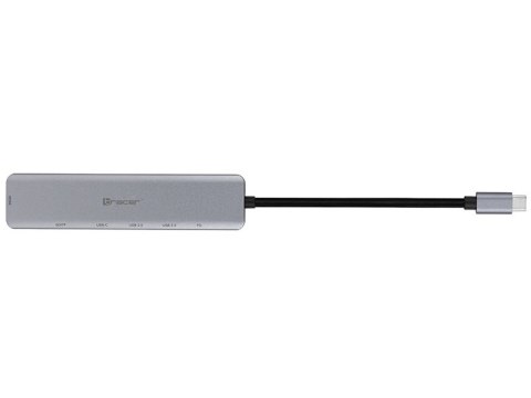 ADAPTER TRACER A-2, USB Type-C z czytnikiem kart, HDMI 4K, USB 3.0, PDW 60W ADAPTER TRACER A-2, USB Type-C z czytnikiem kart, HDMI 4K, USB 3.0, PDW 60W