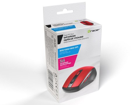 Mysz TRACER DEAL RED RF Nano Mysz TRACER DEAL RED RF Nano