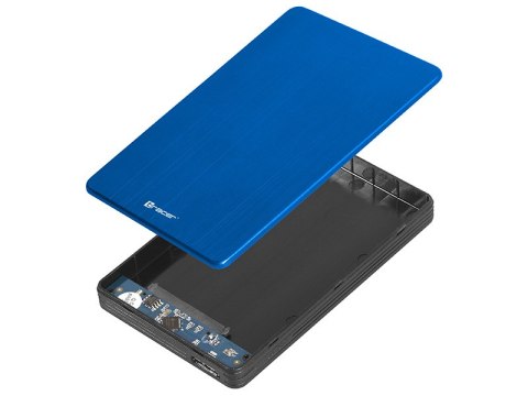 Obudowa HDD TRACER USB 3.0 HDD 2.5'' SATA 724 AL BLUE Obudowa HDD TRACER USB 3.0 HDD 2.5'' SATA 724 AL BLUE