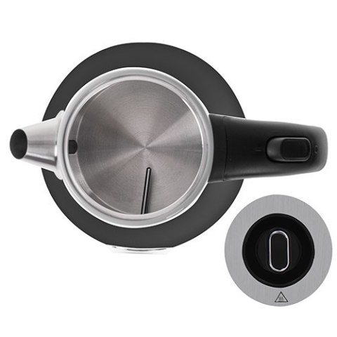 CR 1344 black Czajnik metalowy z termometrem 1,7l CR 1344 black Czajnik metalowy z termometrem 1,7l