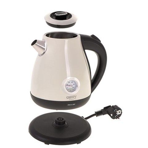 CR 1344 creme Czajnik metalowy z termometrem 1,7l CR 1344 creme Czajnik metalowy z termometrem 1,7l