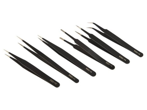 14-300# Zestaw pęset pincety ts 6sztuk 14-300# Zestaw pęset pincety ts 6sztuk
