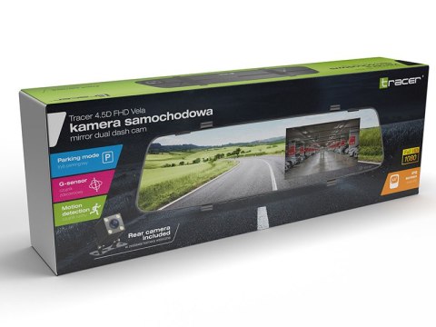 Kamera samochodowa TRACER 4.5D FHD VELA (G-sensor, Parking mode) Kamera samochodowa TRACER 4.5D FHD VELA (G-sensor, Parking mode)