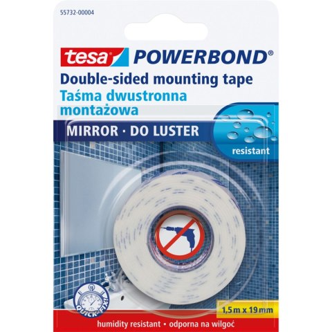 Taśma montaż.dwustr.pian.5m:19mm do luster (h5573320) pro Taśma montaż.dwustr.pian.5m:19mm do luster (h5573320) pro