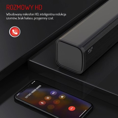 AD 1191 Głośnik soundbar z budzikiem AD 1191 Głośnik soundbar z budzikiem