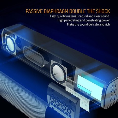 AD 1191 Głośnik soundbar z budzikiem AD 1191 Głośnik soundbar z budzikiem