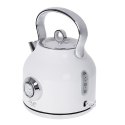 AD 1346 white Czajnik metalowy z termometrem 1,7l strix