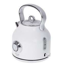 AD 1346 white Czajnik metalowy z termometrem 1,7l strix