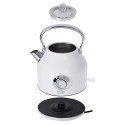 AD 1346 white Czajnik metalowy z termometrem 1,7l strix