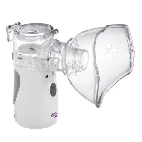 Przenośny / podręczny bezprzewodowy inhalator nebulizator Promedix, zestaw, maski, PR-835 Przenośny / podręczny bezprzewodowy inhalator nebulizator Promedix, zestaw, maski, PR-835