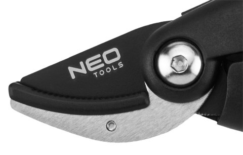 Sekator kowadełkowy 210 mm, zakres do 20 mm, materiał: PP, uchwyt pokryty gumą TPR Sekator kowadełkowy 210 mm, zakres do 20 mm, materiał: PP, uchwyt pokryty gumą TPR