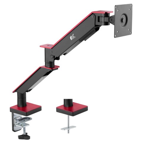 Uchwyt gamingowy do monitora LCD NanoRS, 17-32", 8kg, vesa 75x75 oraz 100x100, podwójne ramię, RS162 Uchwyt gamingowy do monitora LCD NanoRS, 17-32", 8kg, vesa 75x75 oraz 100x100, podwójne ramię, RS162