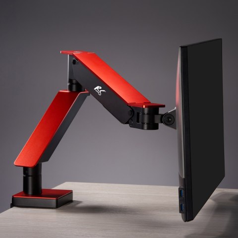 Uchwyt gamingowy do monitora LCD NanoRS, 17-32", 8kg, vesa 75x75 oraz 100x100, podwójne ramię, RS162 Uchwyt gamingowy do monitora LCD NanoRS, 17-32", 8kg, vesa 75x75 oraz 100x100, podwójne ramię, RS162