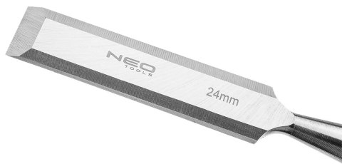 Dłuta 6, 12, 18, 24 mm, zestaw 4 szt. Uchwyt drewniany Dłuta 6, 12, 18, 24 mm, zestaw 4 szt. Uchwyt drewniany