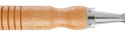 Dłuta 6, 12, 18, 24 mm, zestaw 4 szt. Uchwyt drewniany