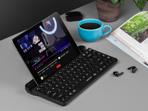 Klawiatura A4TECH FSTYLER FBK30 Black 2.4GHz+BT (Silent) Klawiatura A4TECH FSTYLER FBK30 Black 2.4GHz+BT (Silent)