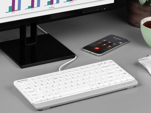 Klawiatura A4TECH FSTYLER FK11 White Klawiatura A4TECH FSTYLER FK11 White