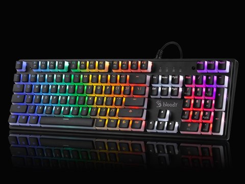 Klawiatura mechaniczna A4TECH BLOODY S510R Pudding (Blue Switch) Klawiatura mechaniczna A4TECH BLOODY S510R Pudding (Blue Switch)
