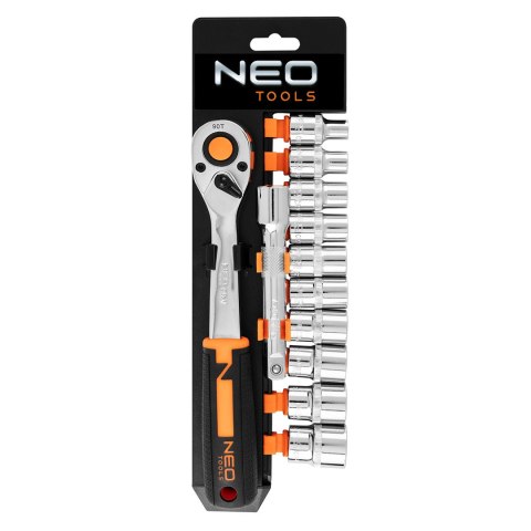 Klucze nasadowe 1/2", zestaw 12 szt. Klucze nasadowe 1/2", zestaw 12 szt.