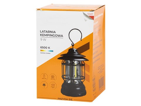 71-456# Latarka kempingowa led usb-c 9w czerwona 71-456# Latarka kempingowa led usb-c 9w czerwona