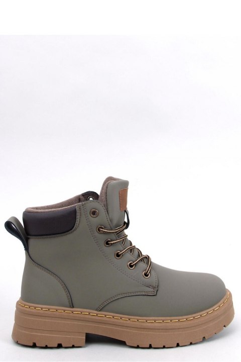 Traperki damskie timberki KELLERS GREEN - Inello Inello Traperki damskie timberki KELLERS GREEN - Inello Inello