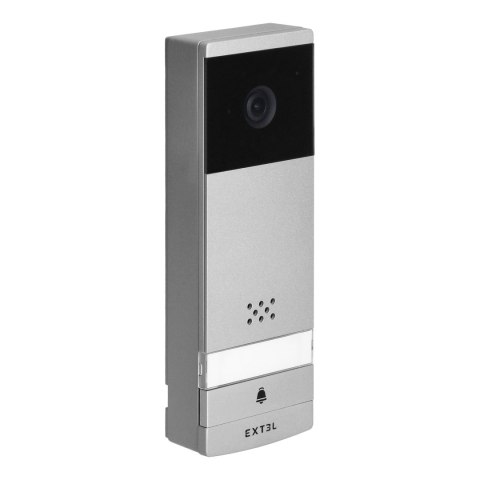 Extel Wave, bezprzewodowy zestaw wideo domofonowy, monitor 7", dotykowy, menu OSD, WI-FI + APP na telefon, sterowanie bramą, za Extel Wave, bezprzewodowy zestaw wideo domofonowy, monitor 7", dotykowy, menu OSD, WI-FI + APP na telefon, sterowanie bramą, za