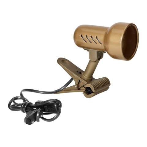 KELLY, lampa biurkowa z klipsem, 40W, E14, stal + tworzywo, złota KELLY, lampa biurkowa z klipsem, 40W, E14, stal + tworzywo, złota