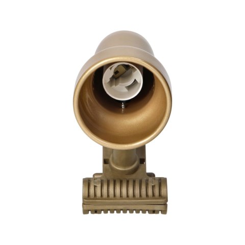 KELLY, lampa biurkowa z klipsem, 40W, E14, stal + tworzywo, złota KELLY, lampa biurkowa z klipsem, 40W, E14, stal + tworzywo, złota