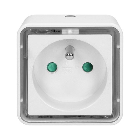 Lampka nocna LED z gniazdem sieciowym, 4000K Lampka nocna LED z gniazdem sieciowym, 4000K