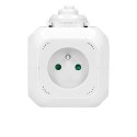 Przedłużacz 4 krotny 2P+Z, ładowarka 2xUSB, 1,4m H05VV-F 3x1mm2, biały