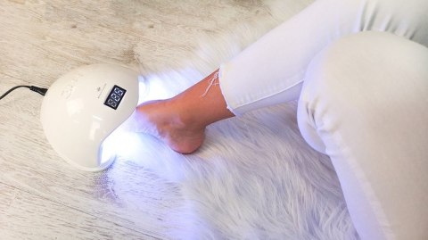 Lampa UV 24 LED 48W + klipsy Beautylushh Lampa UV 24 LED 48W + klipsy Beautylushh