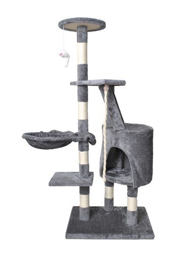 Drzewko dla kota 118cm szare Drzewko dla kota 118cm szare