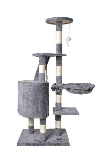 Drzewko dla kota 118cm szare Drzewko dla kota 118cm szare