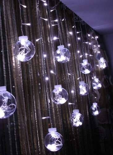 Kurtyna świetlna 108LED - zimny biały 31V KŚ11347 Kurtyna świetlna 108LED - zimny biały 31V KŚ11347