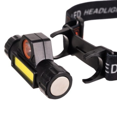 Latarka czołowa LED USB L18371 Latarka czołowa LED USB L18371