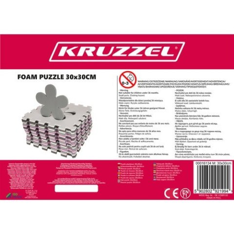 Puzzle piankowe 30x30cm 16el. P16134 Puzzle piankowe 30x30cm 16el. P16134