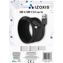 Kabel USB -A 2.0 5m C Izoxis 19911
