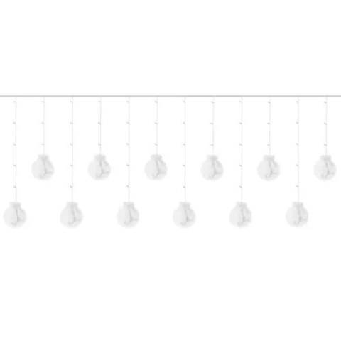 Kurtyna świetlna 108LED USB- zimny biały KŚ19770 Kurtyna świetlna 108LED USB- zimny biały KŚ19770