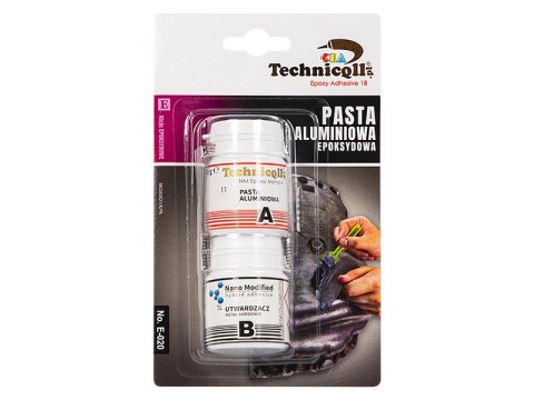 91-464# Pasta aluminiowa epoksydowa 80g technicqll