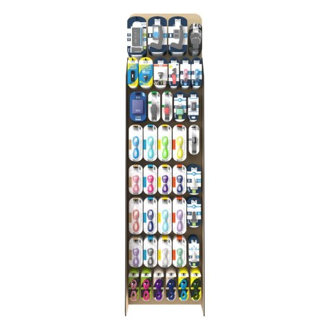 Ekspozytor EXC Mobile - 41 pozycji, 221 sztuk produktów Ekspozytor EXC Mobile - 41 pozycji, 221 sztuk produktów