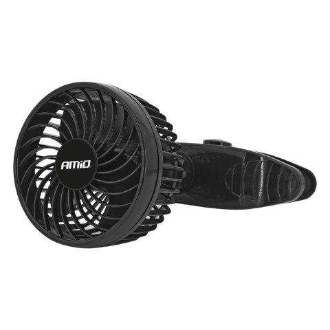 Wiatrak samochodowy wentylator z klipsem 24v amio-03006 Wiatrak samochodowy wentylator z klipsem 24v amio-03006