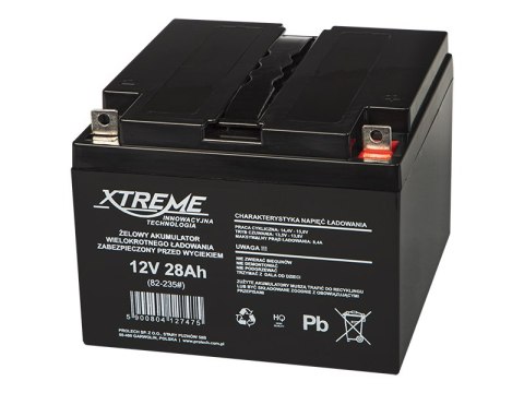82-235# Akumulator żelowy 12v 28ah xtreme 82-235# Akumulator żelowy 12v 28ah xtreme