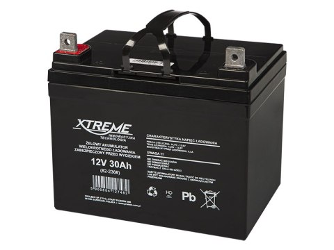 82-236# Akumulator żelowy 12v 30ah xtreme 82-236# Akumulator żelowy 12v 30ah xtreme
