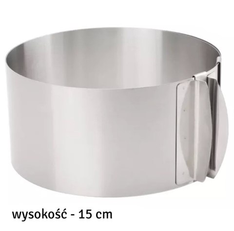 AG858B Regulowany rant do pieczenia 15cm AG858B Regulowany rant do pieczenia 15cm