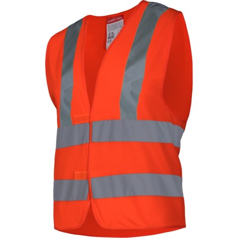 Kamizelka ostrzegawcza 4 pasy, pomarańczowa, "2xl", ce,lahti Kamizelka ostrzegawcza 4 pasy, pomarańczowa, "2xl", ce,lahti