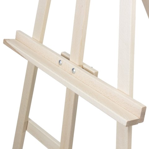 WOODOK sztaluga do malowania 150 cm, stabilne drewno bukowe, naturalne drewno eko, dla dorosłych i dzieci, profesjonalnych artys WOODOK sztaluga do malowania 150 cm, stabilne drewno bukowe, naturalne drewno eko, dla dorosłych i dzieci, profesjonalnych artys