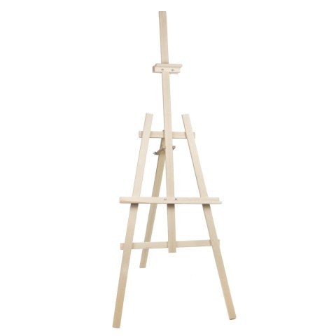 WOODOK sztaluga do malowania 150 cm, stabilne drewno bukowe, naturalne drewno eko, dla dorosłych i dzieci, profesjonalnych artys WOODOK sztaluga do malowania 150 cm, stabilne drewno bukowe, naturalne drewno eko, dla dorosłych i dzieci, profesjonalnych artys
