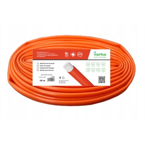 Wąż tłoczny do pomp zanurzeniowych Vartco 1" 25mm 10mb Wąż tłoczny do pomp zanurzeniowych Vartco 1" 25mm 10mb